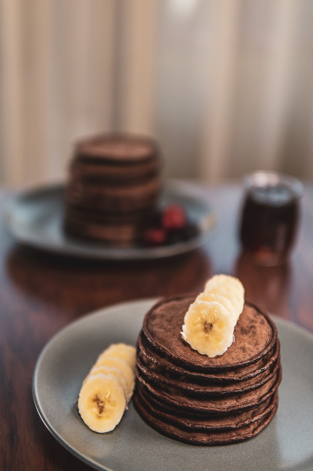 Hotcakes con plátano