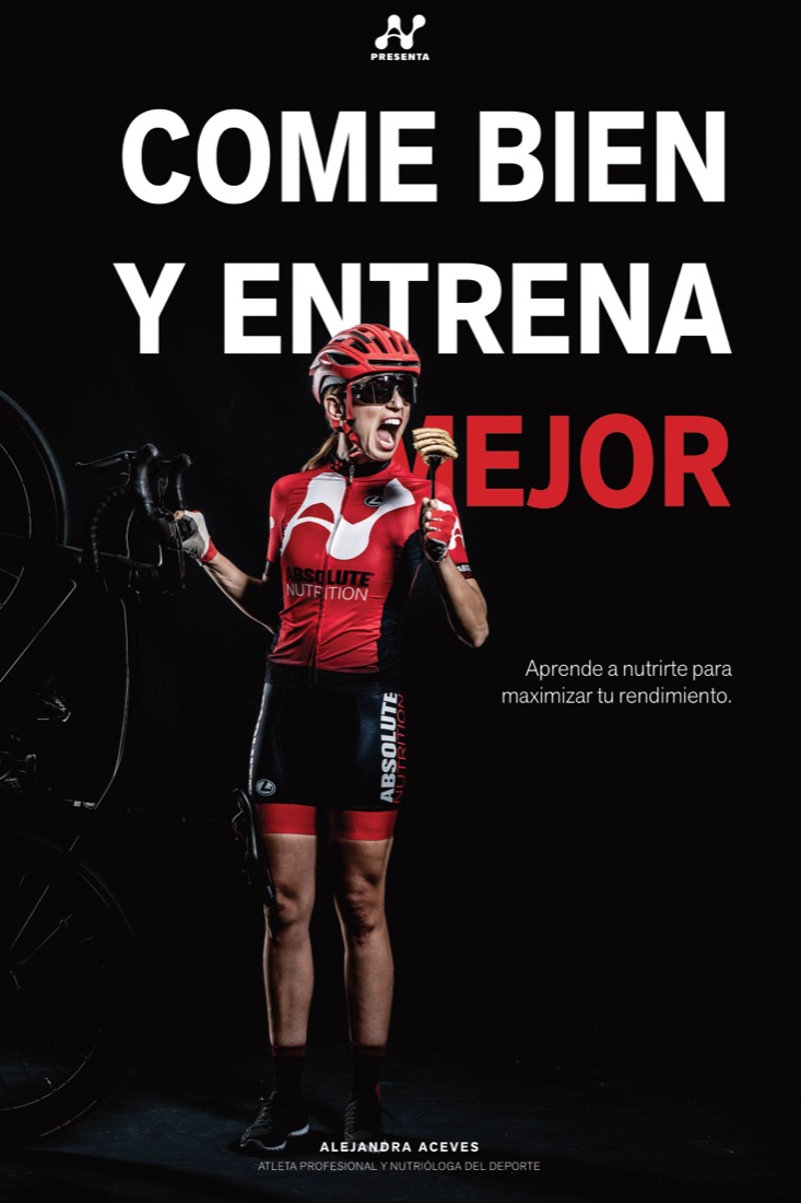 Portada del libro Come bien y entrena mejor